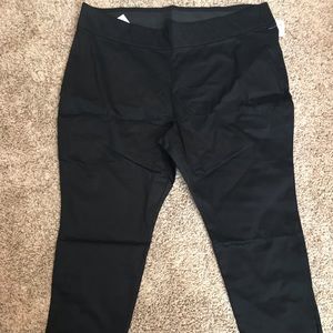 Black Side Zip pant